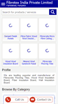 Mobile Screenshot of fibretexindia.net